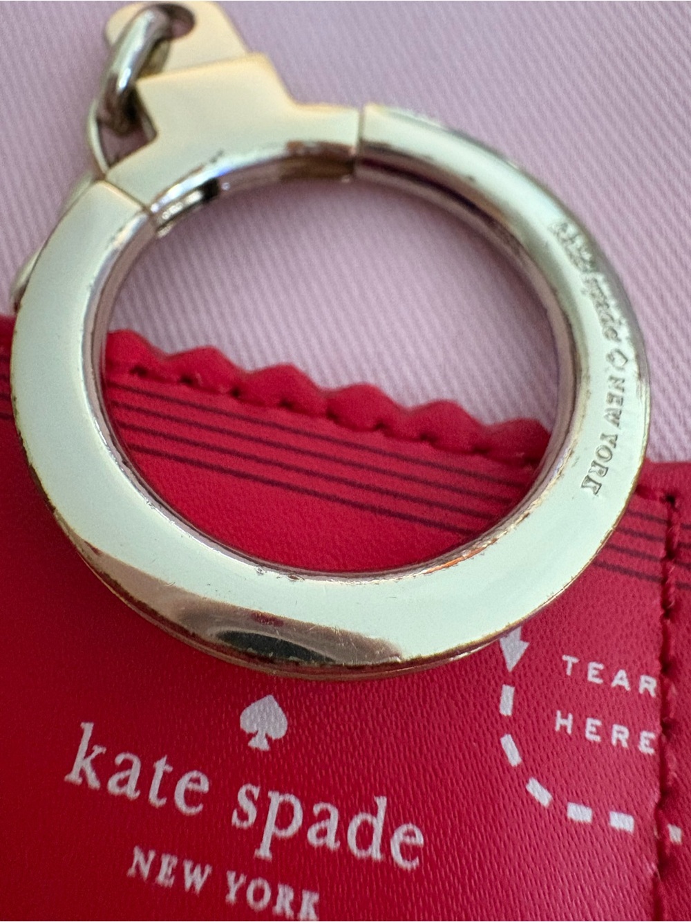 Kate Spade Hot Stuff Keychain - Picture 8 of 8